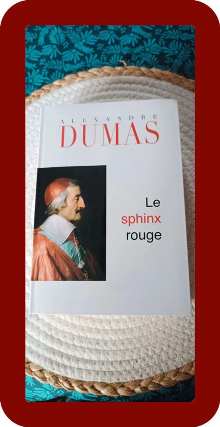 Livre le sphinx rouge