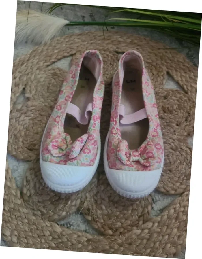 Ballerine en toile taille 30 - photo numéro 2