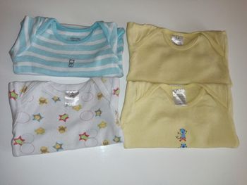 Lot de 4 bodys