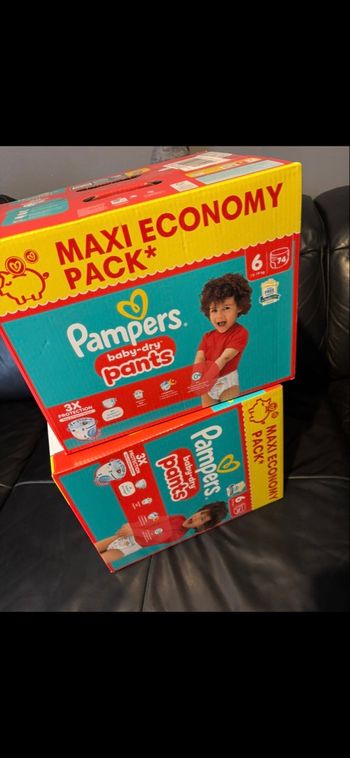 Pampers baby dry pants T6 / lot de 2 