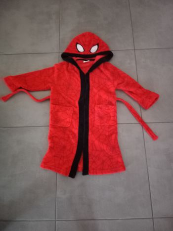 Peignoir spiderman 
