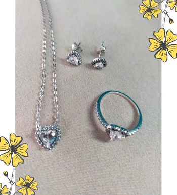 Parure cœur en argent 925 – Cadeau Fête des Mères