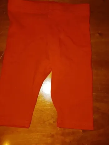 Legging rouge 9 mois orchestra
