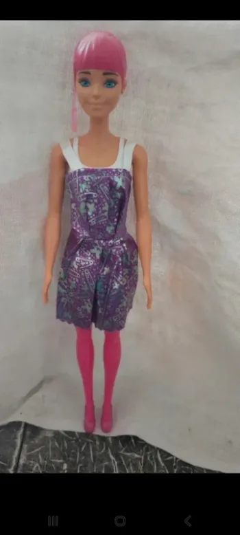 Robe courte Barbie