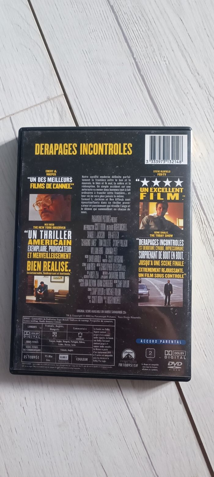 💿 DVD Dérapages incontrôlés 💿 - photo numéro 2