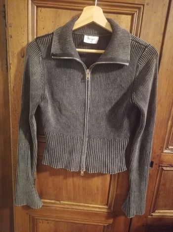 Gilet zippé femme coton TU