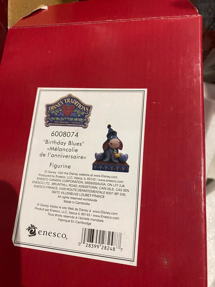 Figurine anniversaire de bourriquet disney traditions - photo numéro 6