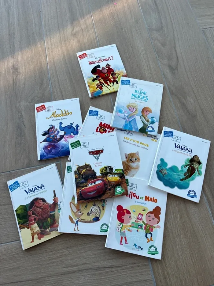 Premières lectures#disney#hachette#cp