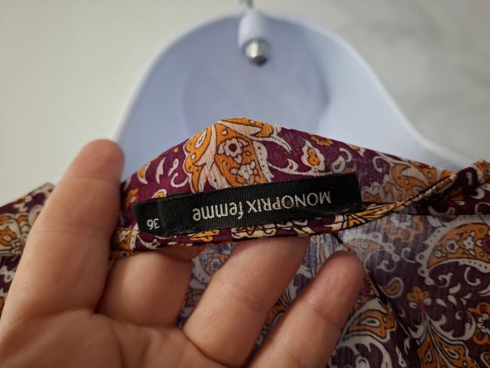 Blouse chemise taille 36 en très bon état - photo numéro 3