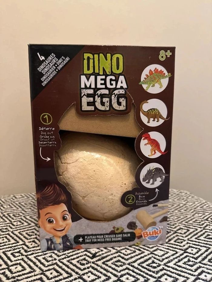 Buki - Atelier découverte et éducatif "Mega œuf Dino"