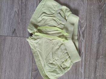 Short 36 mois vert anis