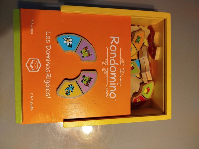 Domino animaux en bois - photo numéro 3