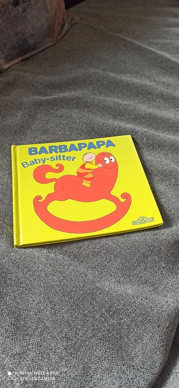 Livre barbapapa babysitter