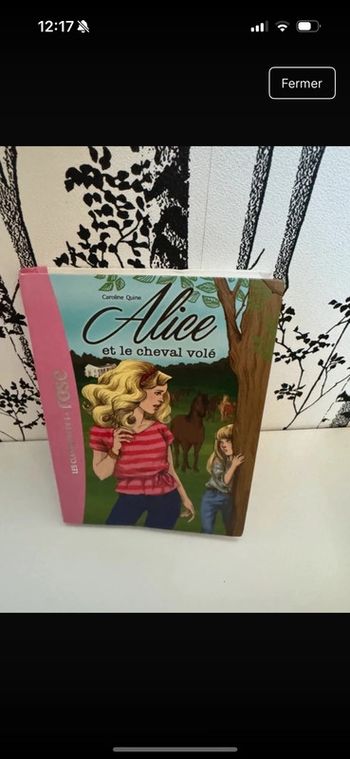 Livre Alice et le cheval vole