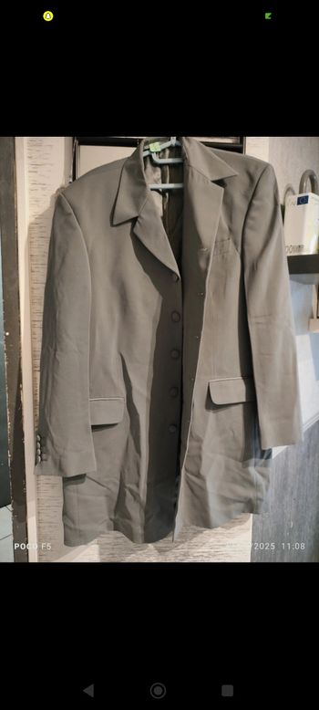 Veste grise femme Oscar collection épaule a épaule 48 aisselles a aisselles 60