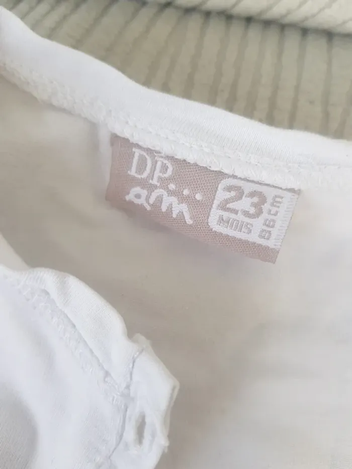 Gilet léger blanc fille 23mois (86cm) - photo numéro 5