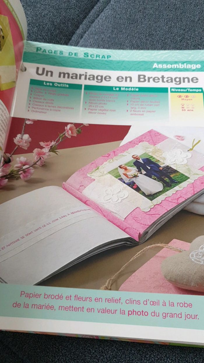 Classeur Scrapbooking le plaisir du papier - photo numéro 4