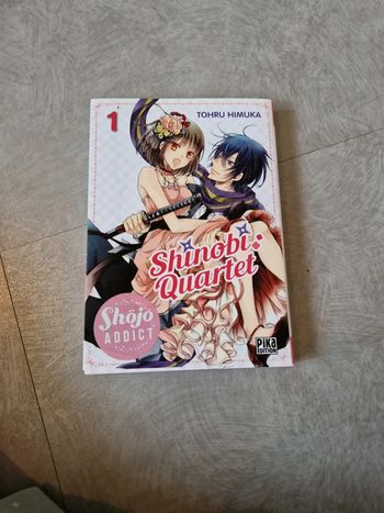 Manga shinobi quartet