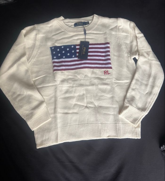 Pull Ralph Lauren Beige Femme - photo numéro 3