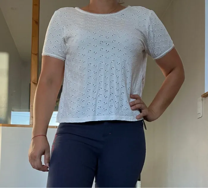 Top blanc dos nu claudie pierlot