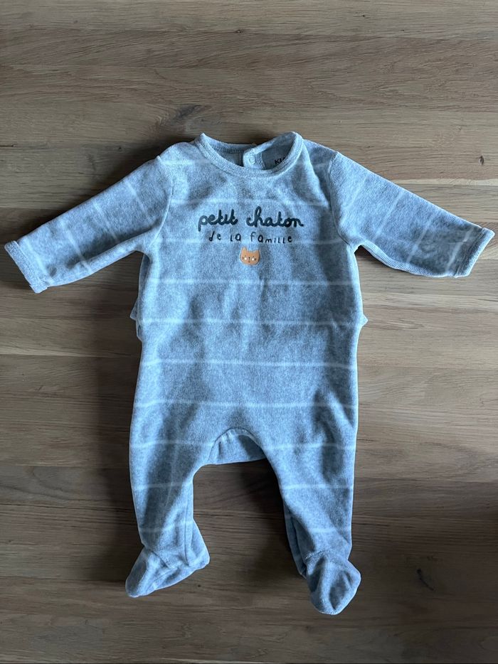 Lot de 6 pyjamas multi-marques 3 mois - photo numéro 6
