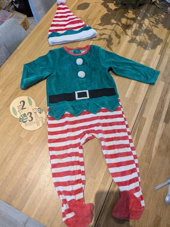 Pyjama velours bébé en 23 mois très bon état Orchestra
