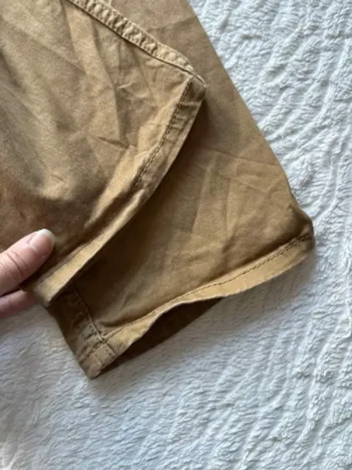 Jean pantalon Levi’s 502 beige camel homme L/44 W34 L30 Slim Tapered - photo numéro 12