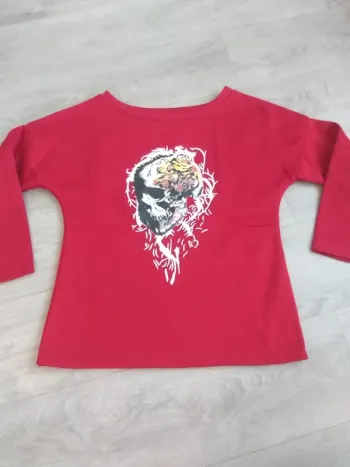 Pull rouge/bordeau