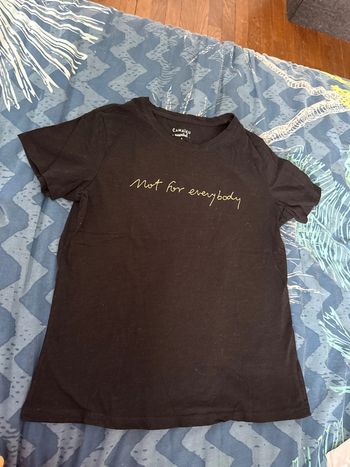 T shirt noir camaïeu taille S