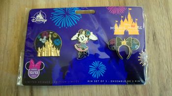 Set Pin's disney Minnie the main attractions Château
