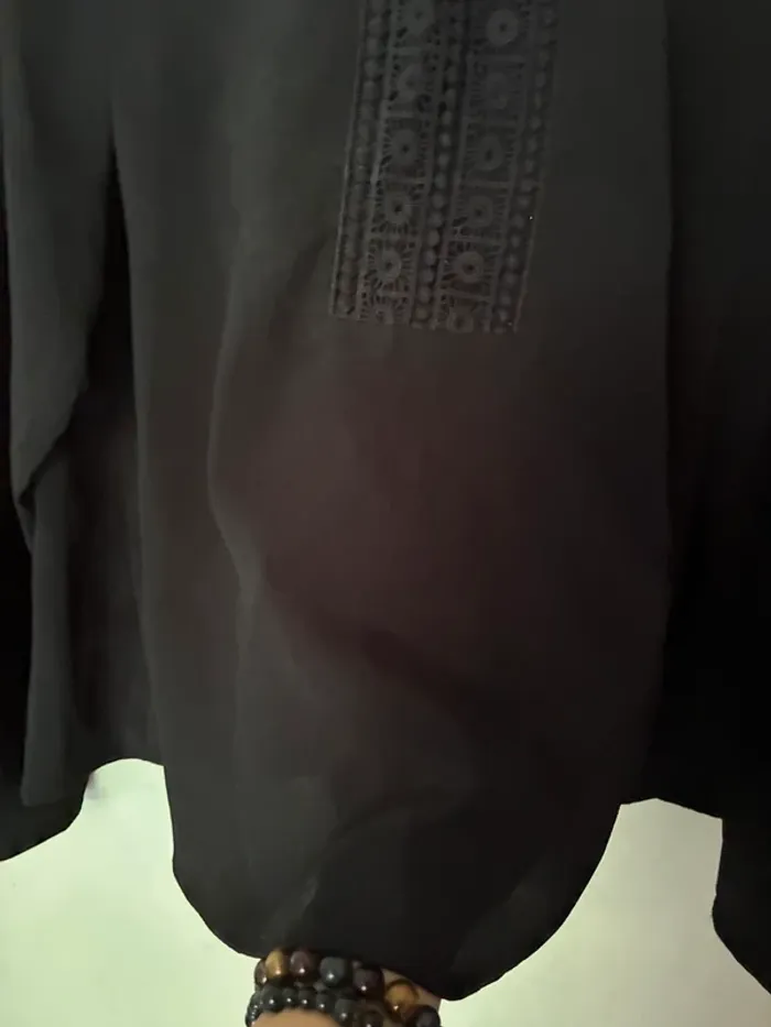 T-shirt/tunique brodée, Taille S, Clpshop neuf avec étiquette. - photo numéro 5