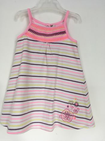 Robe été à fines bretelles - 9 mois