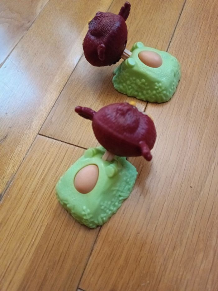 2 figurines angry birds McDonald's 2016 - photo numéro 3