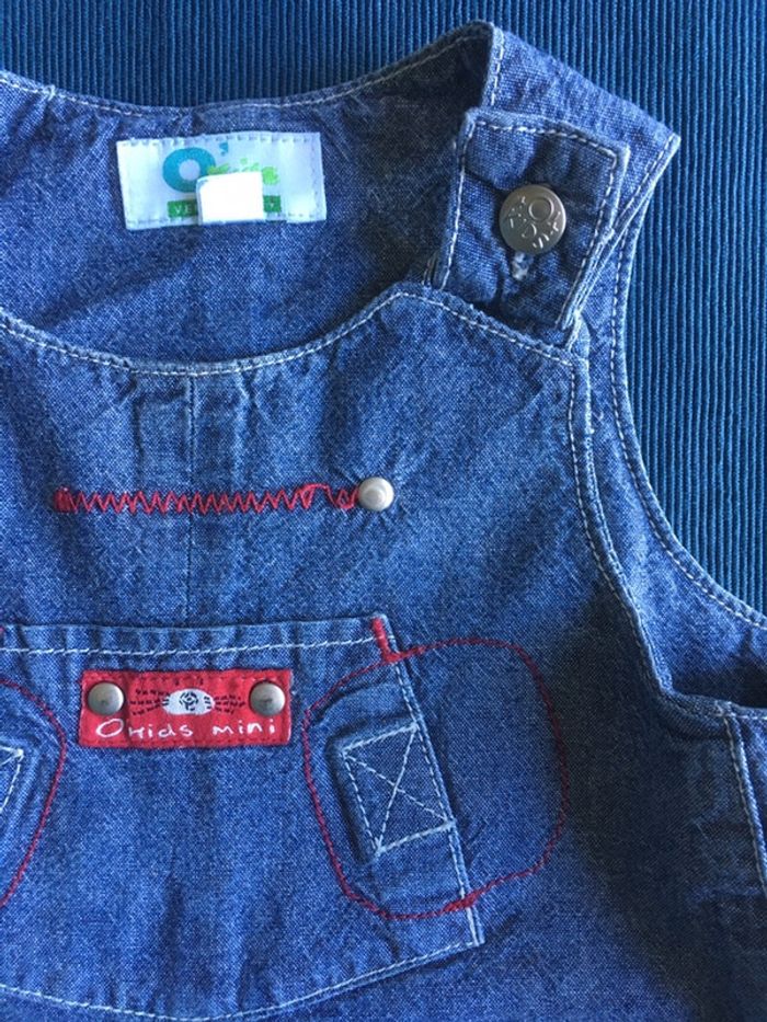 Salopette courte O’Kids/Verbaudet 12 mois - photo numéro 2