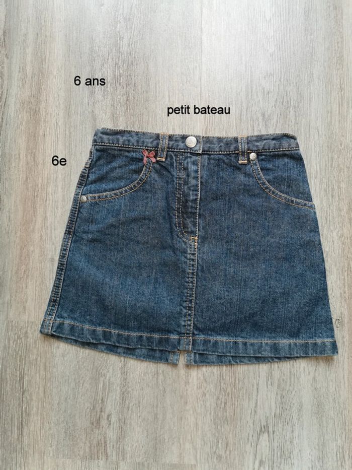 Jupe jean Petit Bateau - photo numéro 2