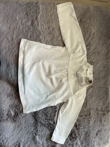 Teeshirt col roulé grain de blé