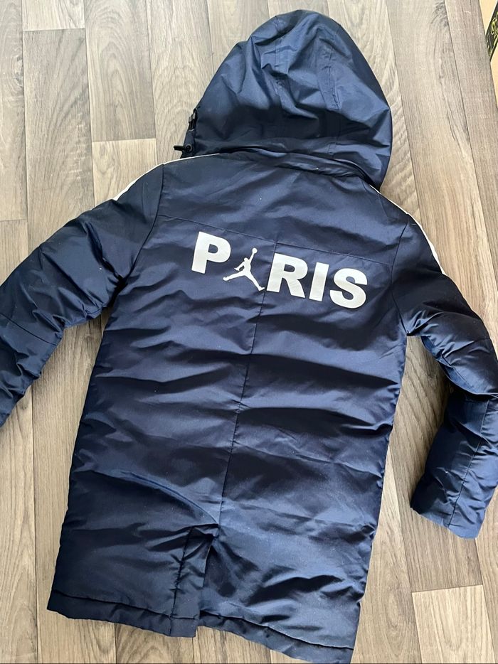 Doudoune PSG bleu marine 6 ans - photo numéro 2