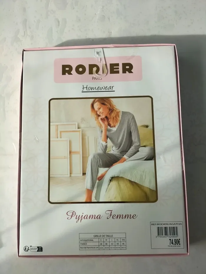 Pyjama femme Rodier - photo numéro 2