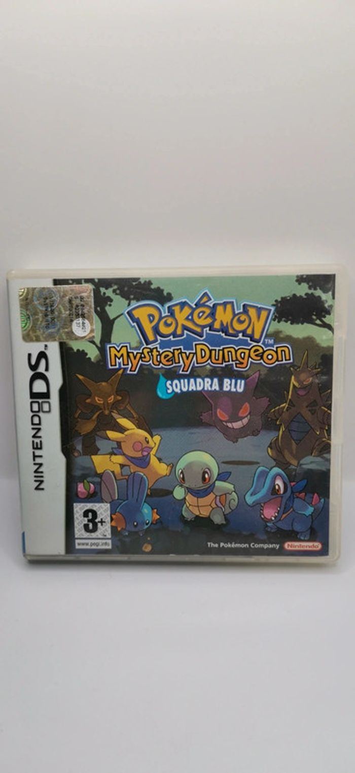Jeux nintendo DS pokemon mystery dungeon squadra bleu