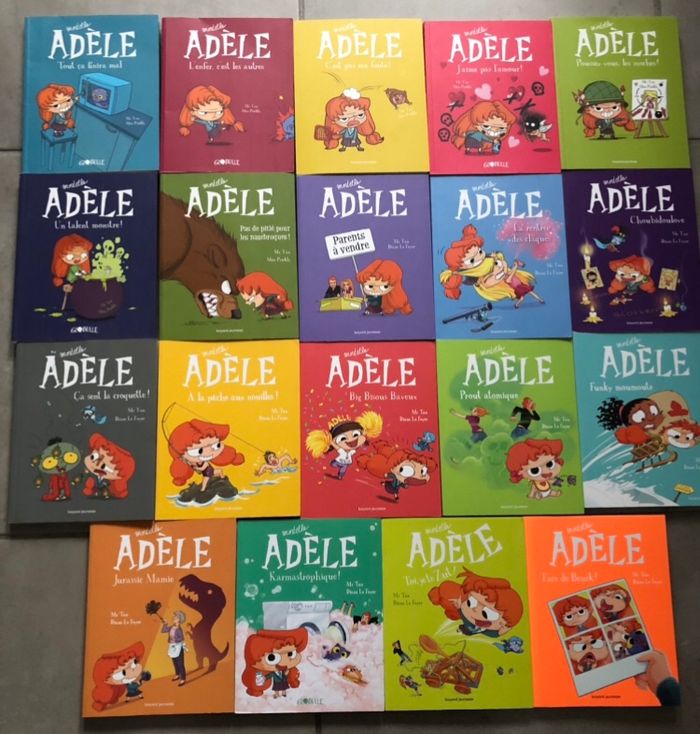 BD Mortelle Adele à l’unité ou en lot