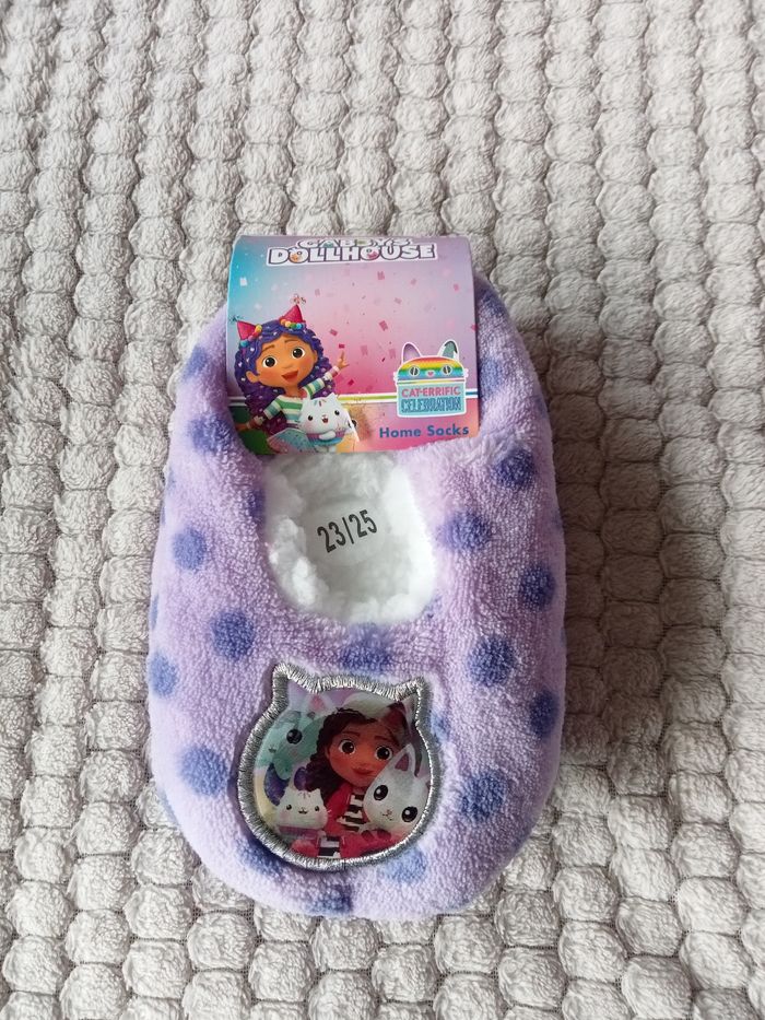 Chaussons antidérapant gabby chat 23/25