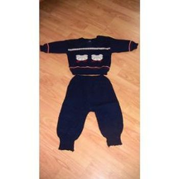 Pantalon et pull marine 12 mois