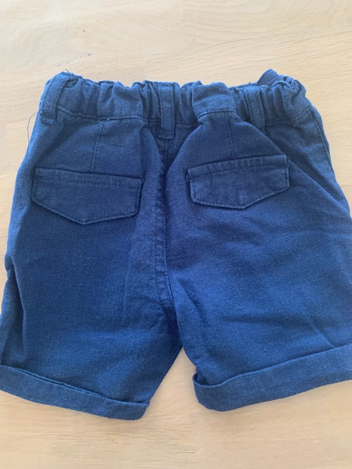 Short bleu Creeks lin 12 mois - photo numéro 2