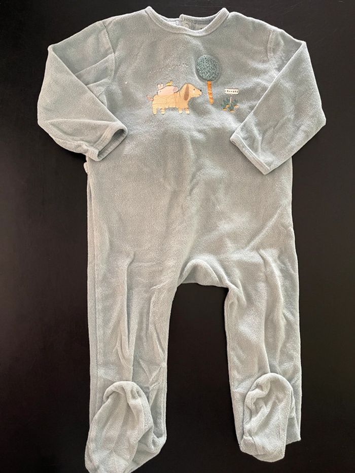 Pyjama velours 24 mois