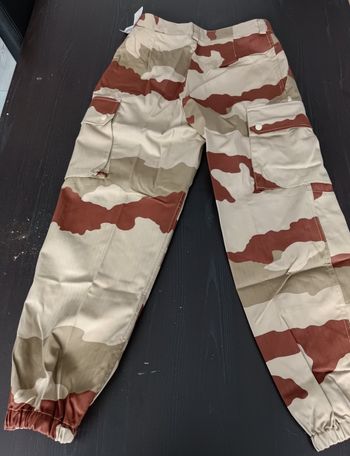 Pantalon combat bariolet désert