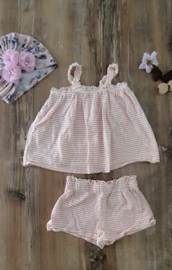 Ensemble short et débardeur H&m fille