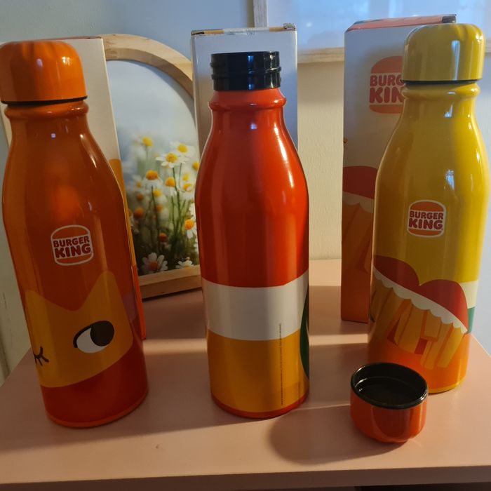Lot 3 bouteilles isothermes Burger King - photo numéro 4