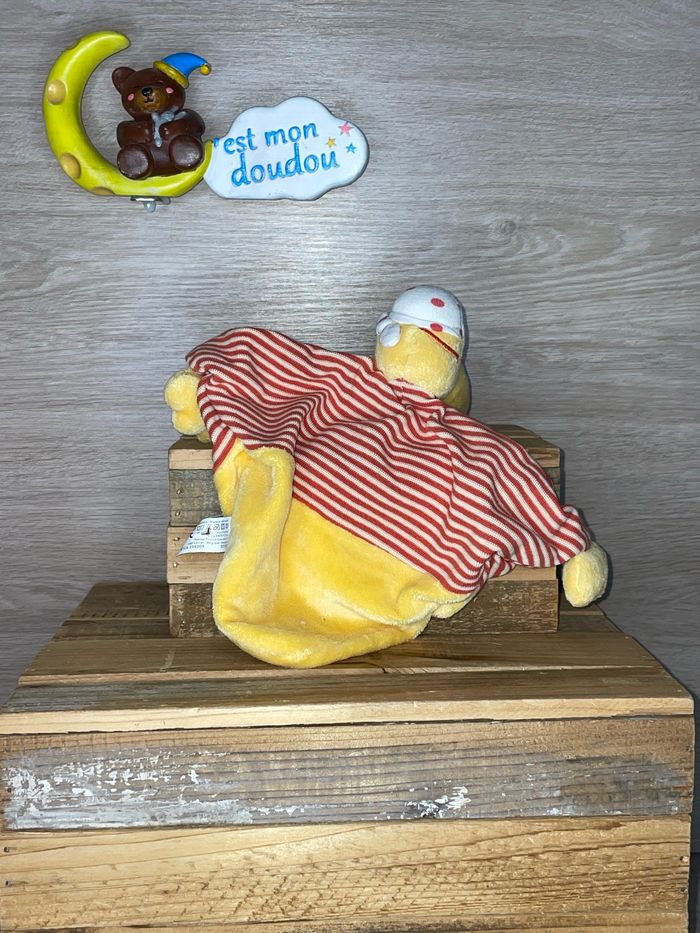 CB30 doudou hippopotame 🦛 carré blanc - photo numéro 2