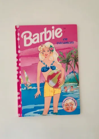 Livre Barbie en vacances