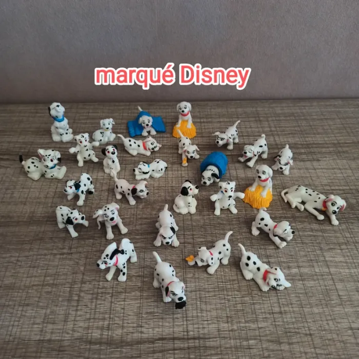 Lot figurines vintage les 101 dalmatiens - photo numéro 13